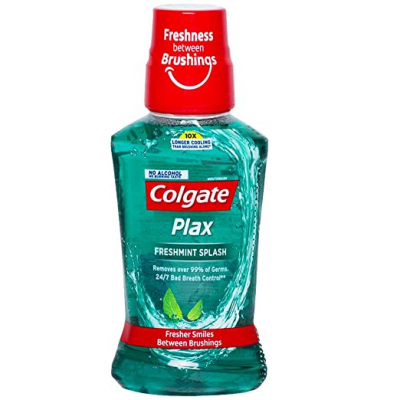 Colgate ® Plax Mouthwash Freshmint Splash Zero Alcohol Antigerm 250 ml